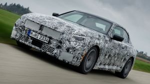 BMW 2 Series Coupe prototype - front tracking