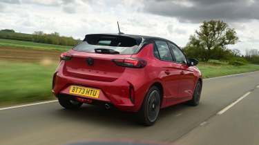 Vauxhall Corsa GS - rear tracking