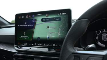 Cupra Formentor VZ5 2026 UK - screen