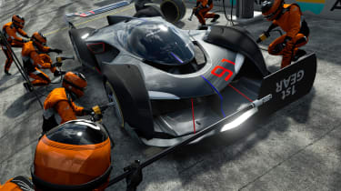 McLaren Ultimate Vision Gran Turismo - pit stop