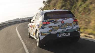 Volkswagen ID. Polo prototype - rear tracking