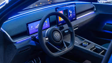VW ID.2All concept interior - driver&#039;s door view