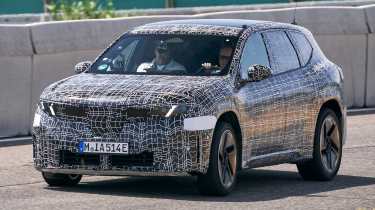 BMW iX3 prototype - front action