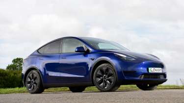 Tesla Model Y update 2024 - front static