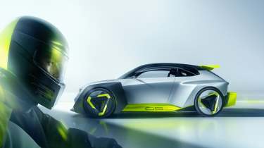 Vauxhall Corsa GSE Vision Gran Turismo concept render side