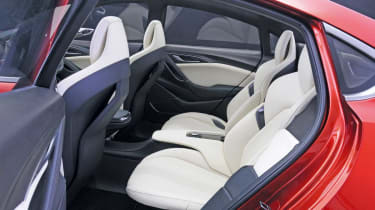 Mazda Takeri rear seats