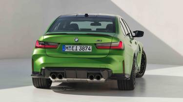 BMW M3 Competition - rear corner static