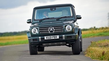 Mercedes G 400 d 2021 review - front