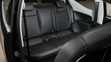 VW up! Black rear seats