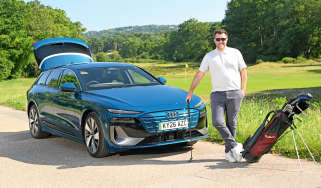 Audi A6 Avant S line e-tron Performance - golfing