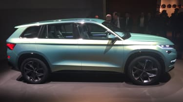 Skoda Vision S concept at Geneva 2016 - side