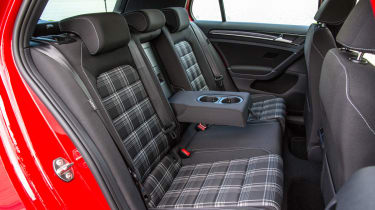 Volkswagen Golf GTD rear seats