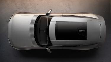 New Jaguar Type 01 roof