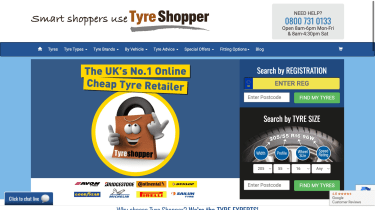 Best online tyre retailers - Tyre Shopper