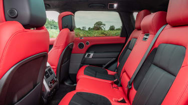 Range Rover Sport HST - rear seats
