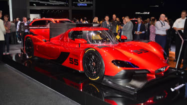 Mazda RT24-P racing car - LA Motor Show