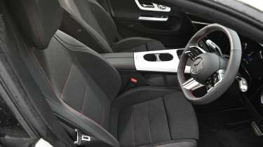 Mercedes CLA - front seats