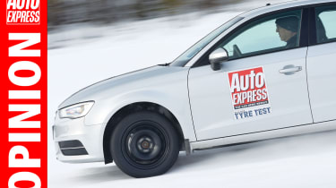 AE Opinion tyre test winter driving