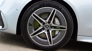 2022 Mercedes C 300 e - front n/s wheel