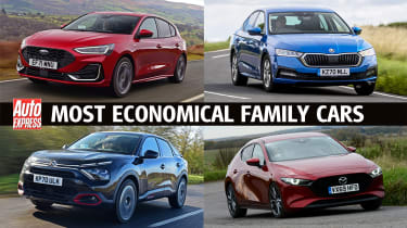 Most economical family cars - header image