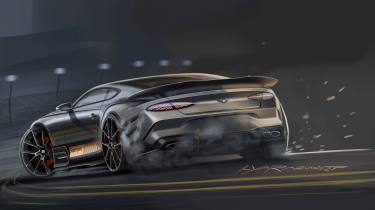Bentley Supersports sketch