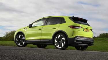 New Skoda Elroq vRS UK - rear static 