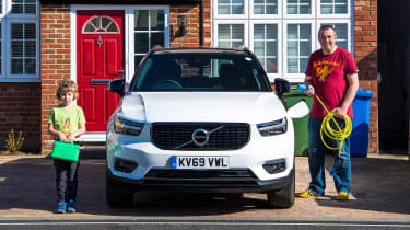 Volvo XC40 Recharge T5 long termer - first report header