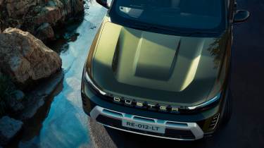 Renault Duster - bonnet