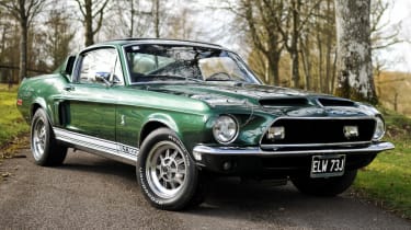 Shelby GT500 front green