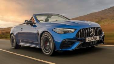 Mercedes-AMG CLE 53 Cabriolet - front tracking