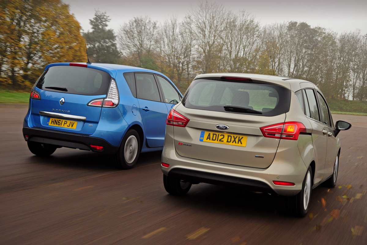 Ford B Max Vs Renault Scenic Auto Express