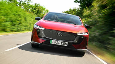 Mazda 6e in the UK - front