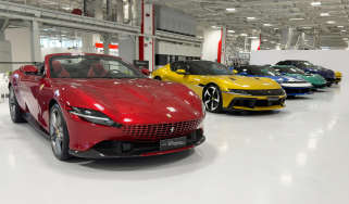 Ferrari line-up