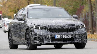 2023 BMW 5 Series (camouflaged) - front cornering