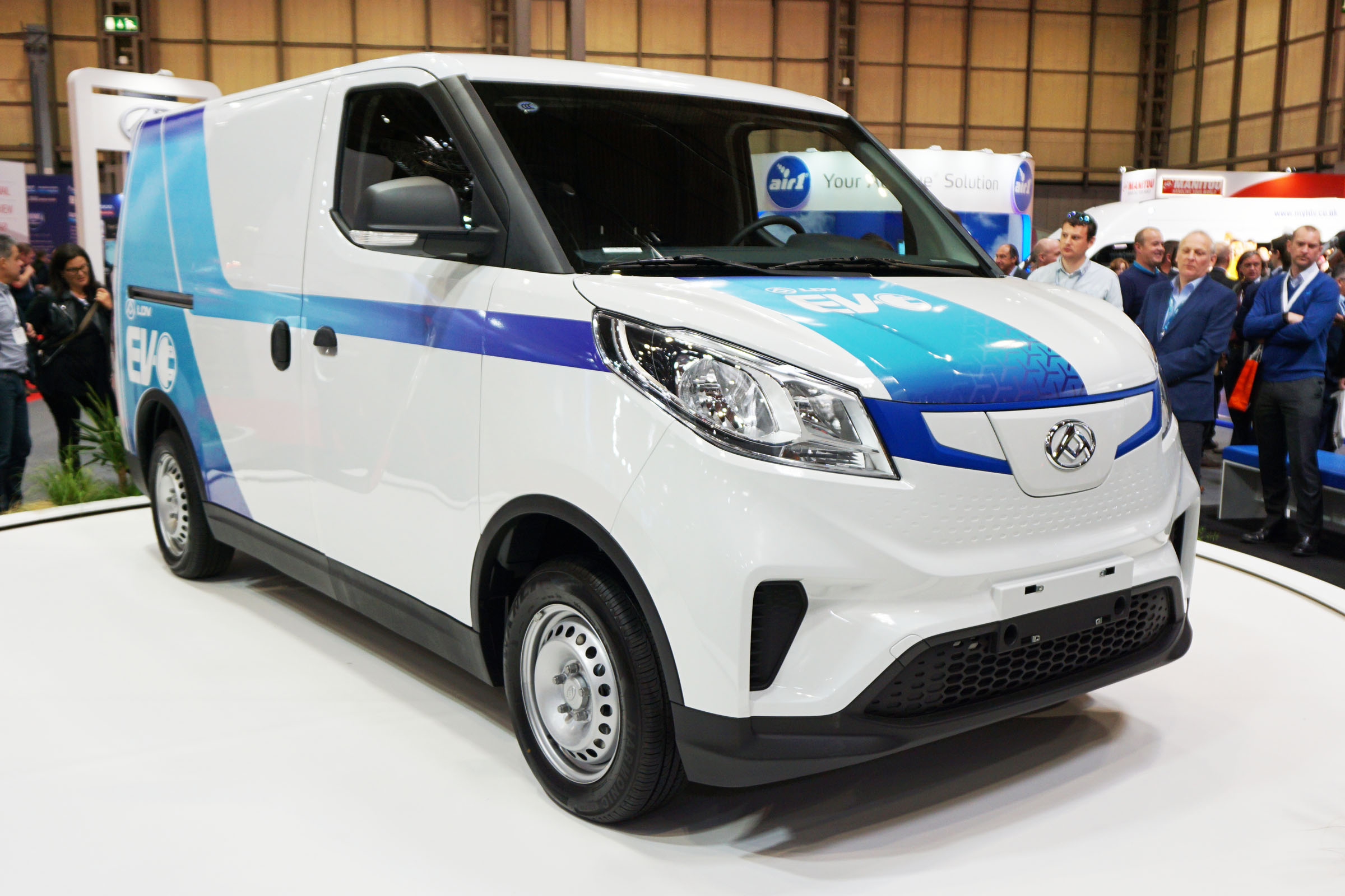 New LDV EV30 small electric van uncovered at CV Show Auto Express