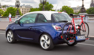 Vauxhall Adam FlexFix bike rack rear