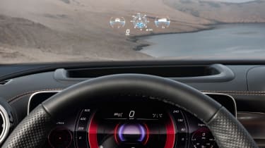 Mercedes GLC Coupe - head-up display