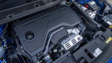 Vauxhall Corsa Hybrid - engine bay