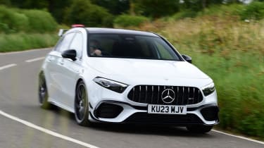 Mercedes-AMG A 45 S - front cornering