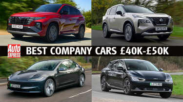 Best company cars for £40k-£50k - header image