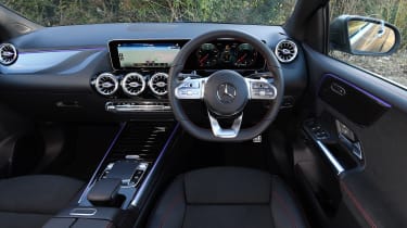 Mercedes b-class interior