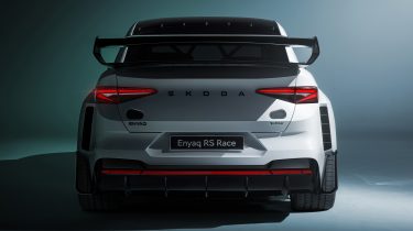 Skoda Enyaq RS Race - static rear end