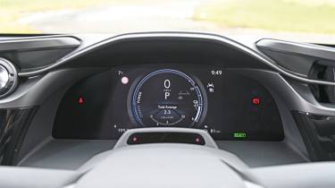 Lexus RZ550e - driver display