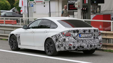 BMW 4 Series Gran Coupe - spy shots rear tracking 2