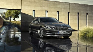 New 2015 BMW 7-Series front mirror