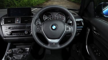 BMW 125i interior