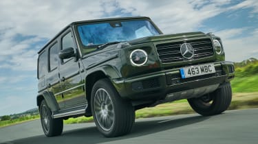 Mercedes G 350 d - front tracking