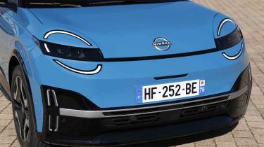Nissan Micra - front grille