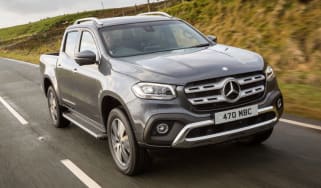 Mercedes X-Class review - front quarter
