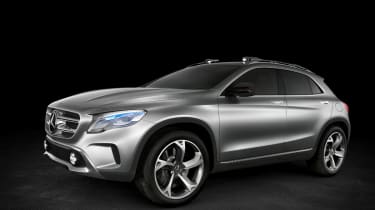 Mercedes Concept GLA front